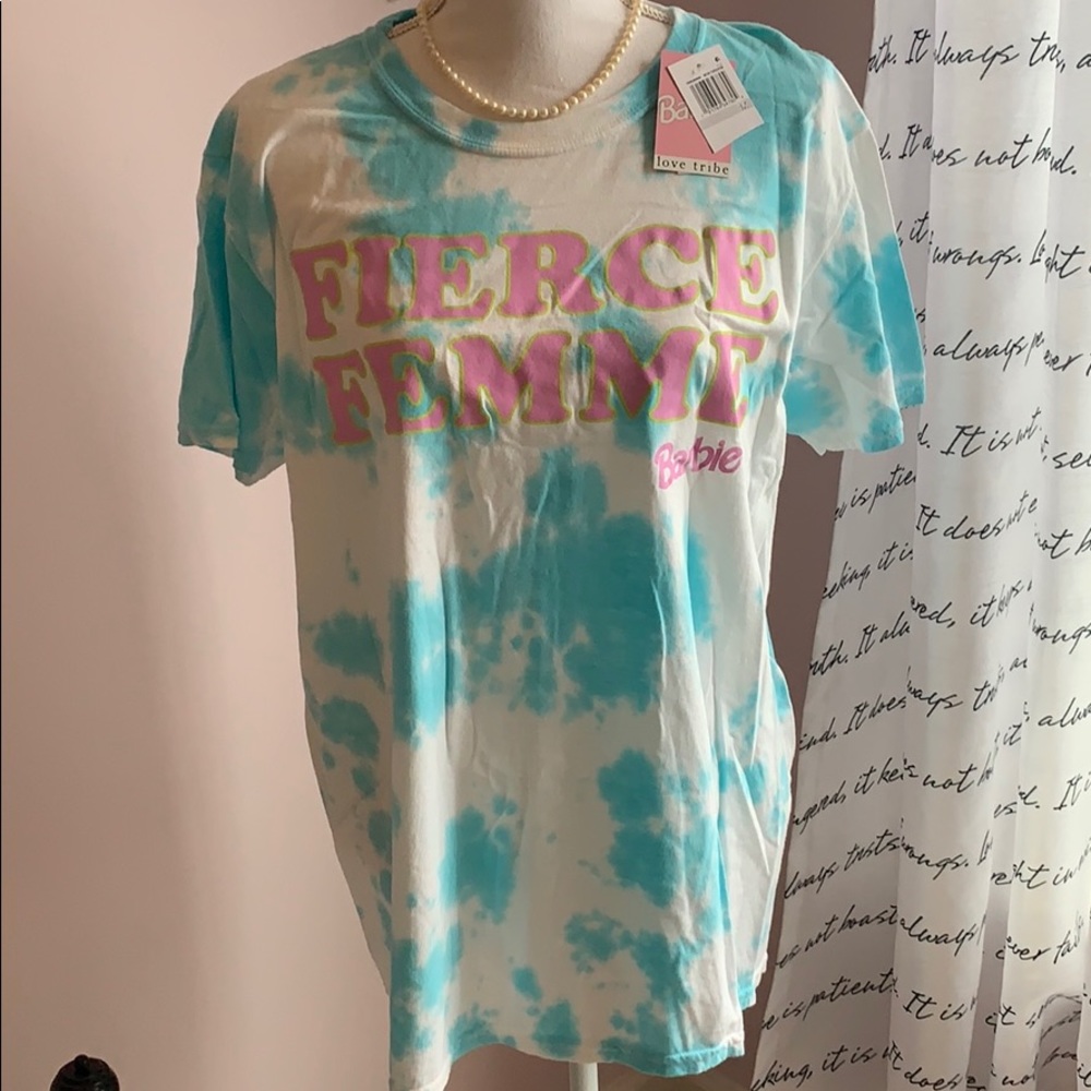 NWT Barbie Love Tribe Tie Dye T Shirt 👕